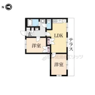 レオパレスOHI?【301号室】の間取り