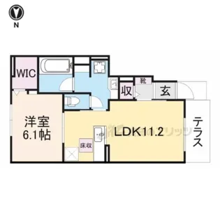 H.T.ミニョン?【1階】の間取り