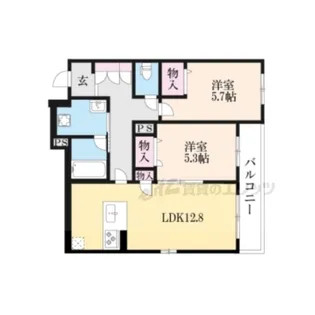 Peridot.【302号室】の間取り