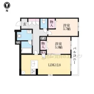 Peridot.【302号室】の間取り