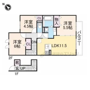 グラン メゾン【2階】の間取り