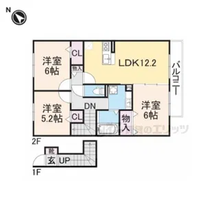 グラン メゾン【2階】の間取り