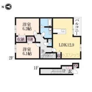 エトワール・M?【2階】の間取り