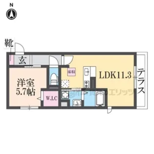 ベルヴェール【3階】の間取り