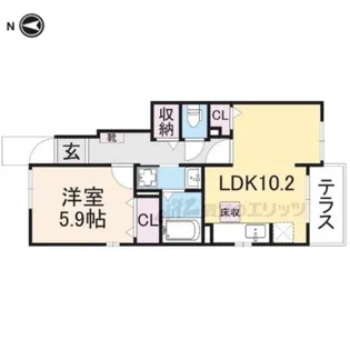 ジュネス?【1階】の間取り