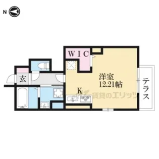 alamode【1階】の間取り