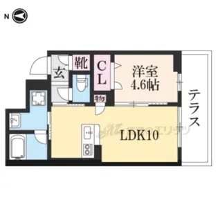 エルドラード?【103号室】の間取り
