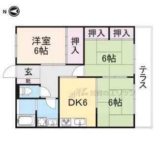グローリーマンション【101号室】の間取り