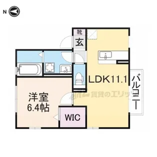 ソフィアKUZUHA?【1階】の間取り