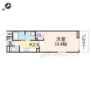 フォレストパーク・八番館【3階】の間取り