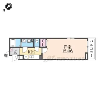 フォレストパーク・八番館【301号室】の間取り