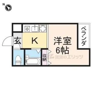 メルシー幸?【1階】の間取り