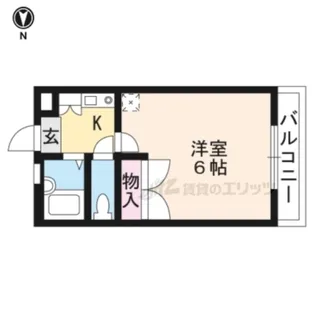 レオパレスイケダ【3階】の間取り