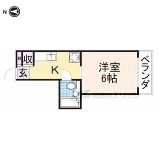 坂上マンション【308号室】の間取り