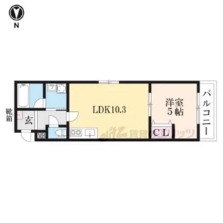 グラン・レガロ丹波橋【207号室】の間取り