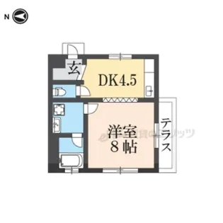 TSハイツ【102号室】の間取り