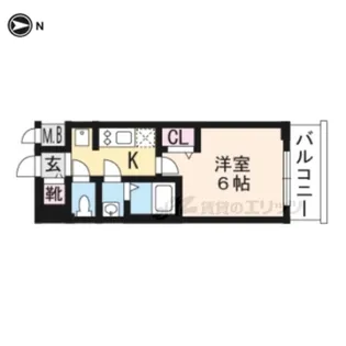 プレサンスTHE KYOTO 吉祥院【3階】の間取り