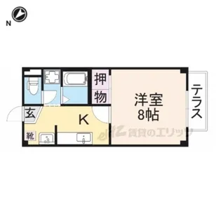 Gracias・Mako【2階】の間取り