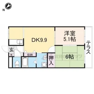 K’S SQUARE【1階】の間取り
