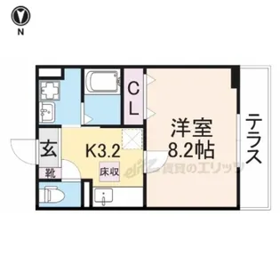 ハーベスト?【1階】の間取り