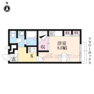 レオパレス俵口ヒルズ【209号室】の間取り