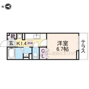 グランツ【2階】の間取り