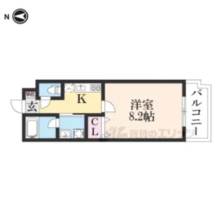 リアン藤森【2階】の間取り