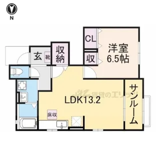 プロムナード【1階】の間取り