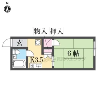 アメニティハイム香里【2階】の間取り