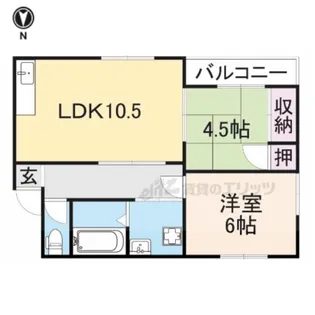 P?space【202号室】の間取り