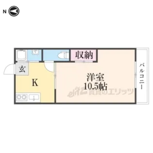 バウハウス【203号室】の間取り