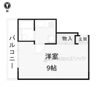 グリーンハイツ【201号室】の間取り