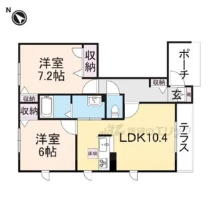 マーベラスコート?・?【1101号室】の間取り
