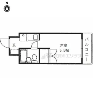 水野ビル【1階】の間取り
