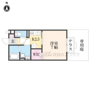 ヴィラクレスト【1階】の間取り