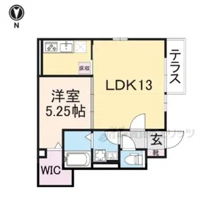セレーノ?【105号室】の間取り
