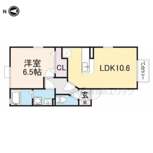 グランシャリオ【2階】の間取り