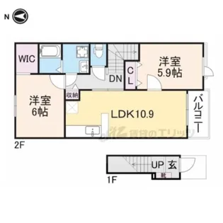 aile【2階】の間取り