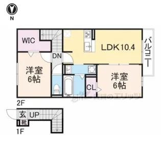 メゾン ダンデリオン【2階】の間取り