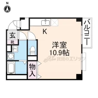 マンションあすか【3階】の間取り