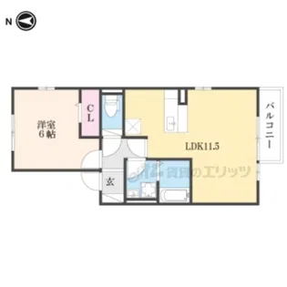 ソプラ・ベーアB棟【2階】の間取り