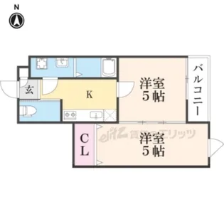 ベレーザ西陣?【106号室】の間取り