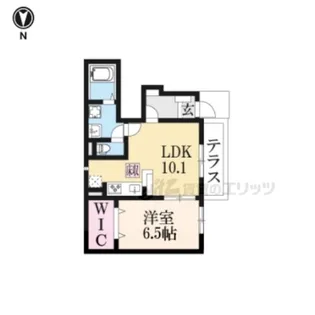 グランディール【1階】の間取り