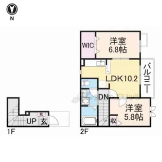 DK?【2階】の間取り