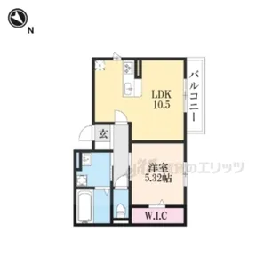 セレッソ【3階】の間取り