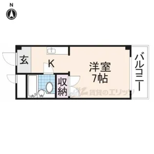 サンハイツ光善寺【3階】の間取り