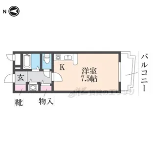 ハイツ寛【3階】の間取り