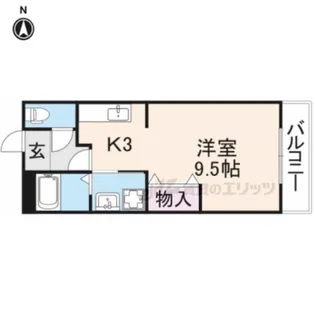 サンコーポ【303号室】の間取り