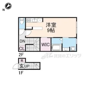 Havest【207号室】の間取り