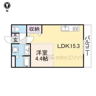 エトワール【2階】の間取り